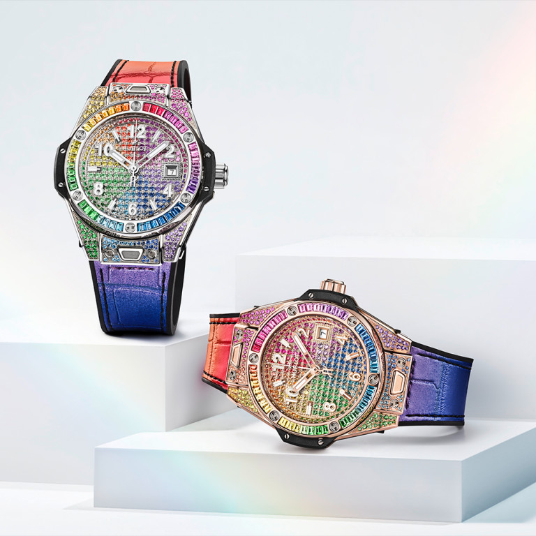 Hublot Big Bang One Click King Gold Rainbow 33mm - 485.OX.9900.LR.0999 - #4 Hublot Big Bang One Click King Gold Rainbow 33mm - 485.OX.9900.LR.0999 - #4