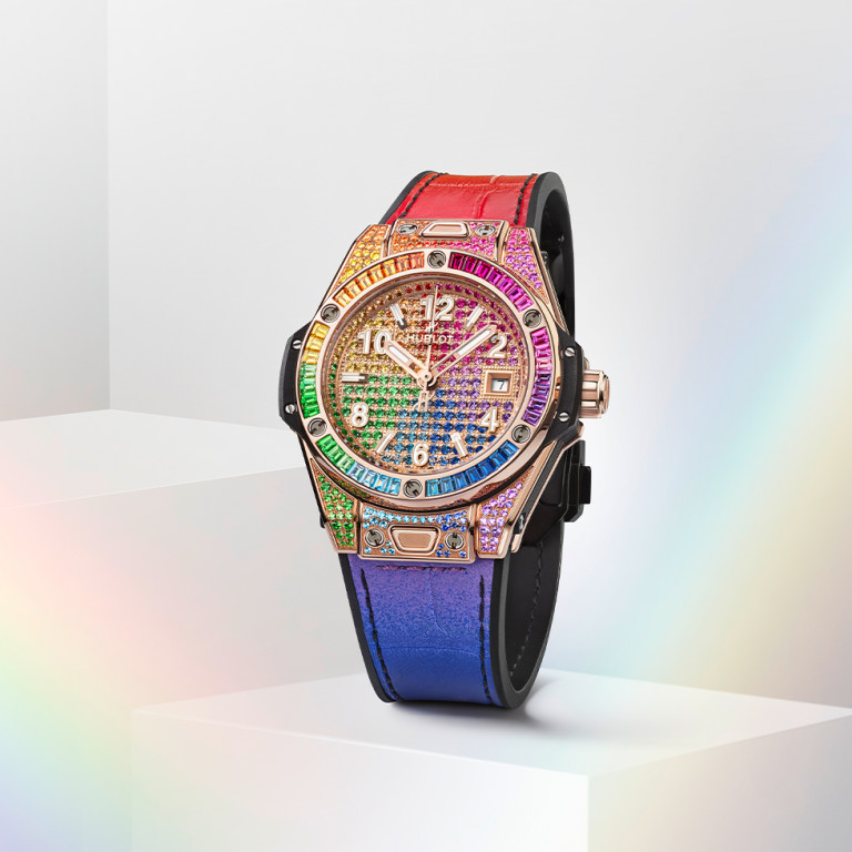Hublot Big Bang One Click King Gold Rainbow 33mm - 485.OX.9900.LR.0999 - #2 Hublot Big Bang One Click King Gold Rainbow 33mm - 485.OX.9900.LR.0999 - #2