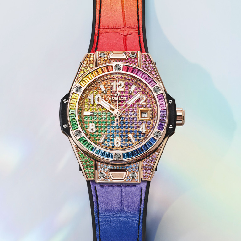 Hublot Big Bang One Click King Gold Rainbow 33mm - 485.OX.9900.LR.0999 - #6 Hublot Big Bang One Click King Gold Rainbow 33mm - 485.OX.9900.LR.0999 - #6