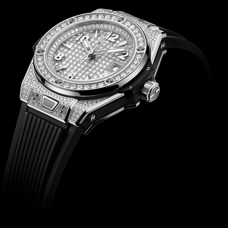 Hublot Big Bang One Click Steel Full Pavé 33mm - 485.SX.9000.RX.1604 - #3 Hublot Big Bang One Click Steel Full Pavé 33mm - 485.SX.9000.RX.1604 - #3