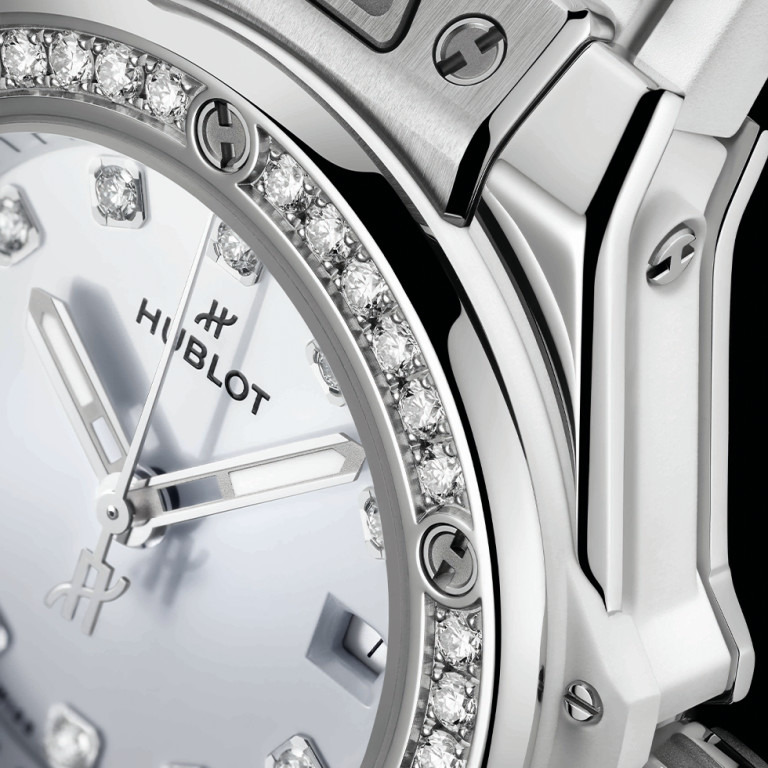 Hublot Big Bang One Click Steel White Diamonds 33mm - 485.SE.2210.RW.1204 - #2 Hublot Big Bang One Click Steel White Diamonds 33mm - 485.SE.2210.RW.1204 - #2