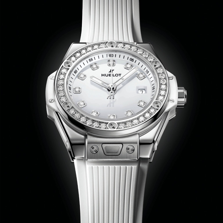 Hublot Big Bang One Click Steel White Diamonds 33mm - 485.SE.2210.RW.1204 - #3 Hublot Big Bang One Click Steel White Diamonds 33mm - 485.SE.2210.RW.1204 - #3