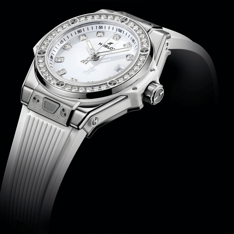 Hublot Big Bang One Click Steel White Diamonds 33mm - 485.SE.2210.RW.1204 - #4 Hublot Big Bang One Click Steel White Diamonds 33mm - 485.SE.2210.RW.1204 - #4