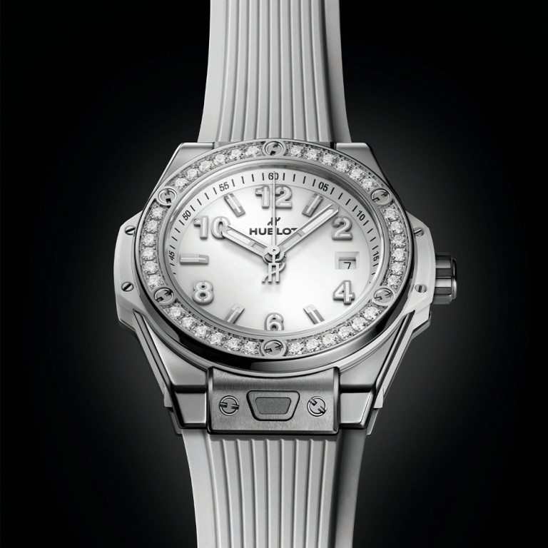 Hublot Big Bang One Click Steel White Diamonds 33mm - 485.SE.2010.RW.1204 - #3 Hublot Big Bang One Click Steel White Diamonds 33mm - 485.SE.2010.RW.1204 - #3