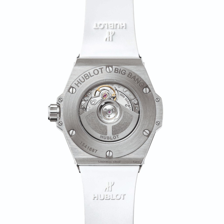 Hublot Big Bang One Click Steel White Pave 33mm - 485.SE.2210.RW.1604 - #7 Hublot Big Bang One Click Steel White Pave 33mm - 485.SE.2210.RW.1604 - #7