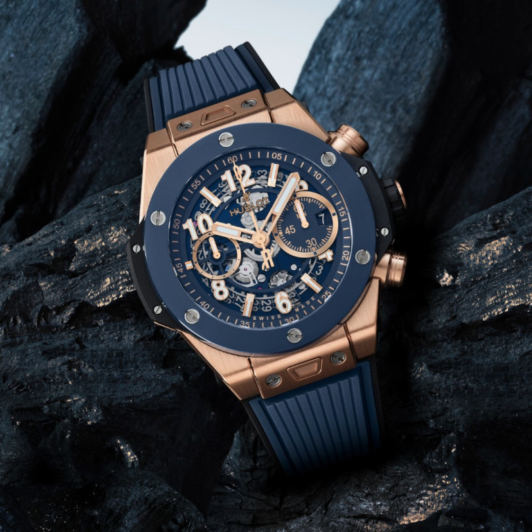 Hublot Big Bang Unico King Gold Blue 44mm - 421.OL.5180.RX - #2 Hublot Big Bang Unico King Gold Blue 44mm - 421.OL.5180.RX - #2