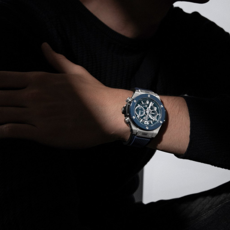 Hublot Big Bang Unico Titanium Blue 44mm - 421.NL.5170.RX - #4 Hublot Big Bang Unico Titanium Blue 44mm - 421.NL.5170.RX - #4