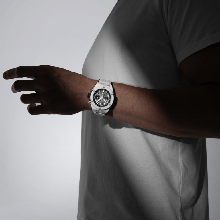 Hublot Big Bang Unico White Ceramic Chronograph 44mm - 421.HX.1170.RX - #4 Hublot Big Bang Unico White Ceramic Chronograph 44mm - 421.HX.1170.RX - #4