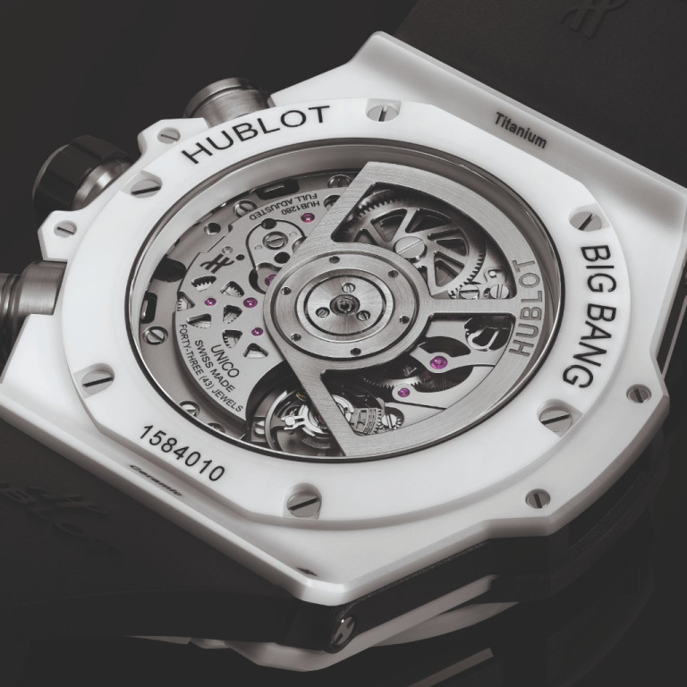 Hublot Big Bang Unico White Ceramic Chronograph 44mm - 421.HX.1170.RX - #7 Hublot Big Bang Unico White Ceramic Chronograph 44mm - 421.HX.1170.RX - #7