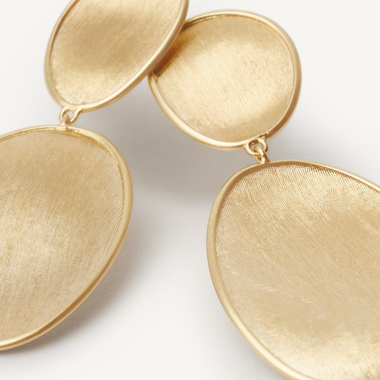 Marco Bicego Lunaria oorhangers geelgoud - OB1345 - #3 Marco Bicego Lunaria oorhangers geelgoud - OB1345 - #3