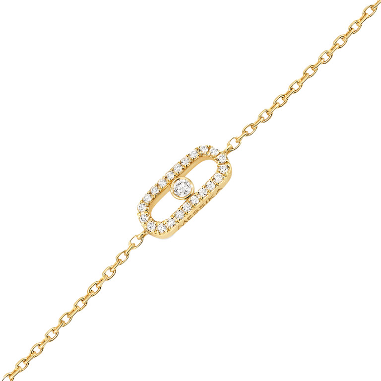 Messika CARE(S) armband geelgoud met diamant - 12075-YG - #2 Messika CARE(S) armband geelgoud met diamant - 12075-YG - #2