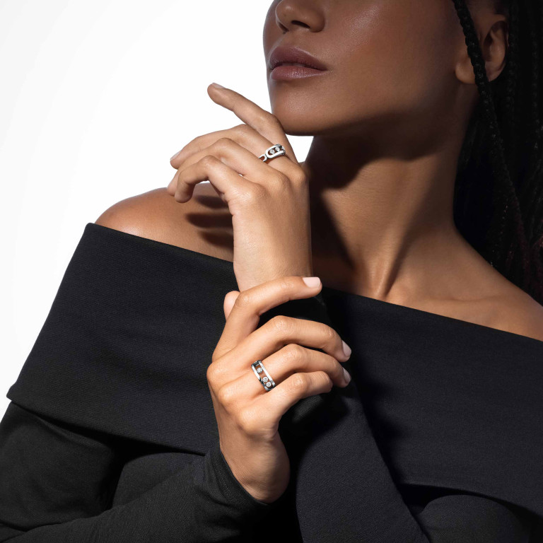 Messika Move Classic ring witgoud met diamant - 3998-WG - #2 Messika Move Classic ring witgoud met diamant - 3998-WG - #2