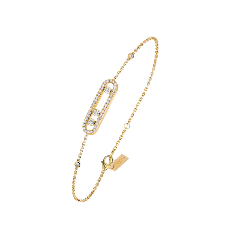 Messika Baby Move armband geelgoud met diamant - 4325-YG - #2 Messika Baby Move armband geelgoud met diamant - 4325-YG - #2