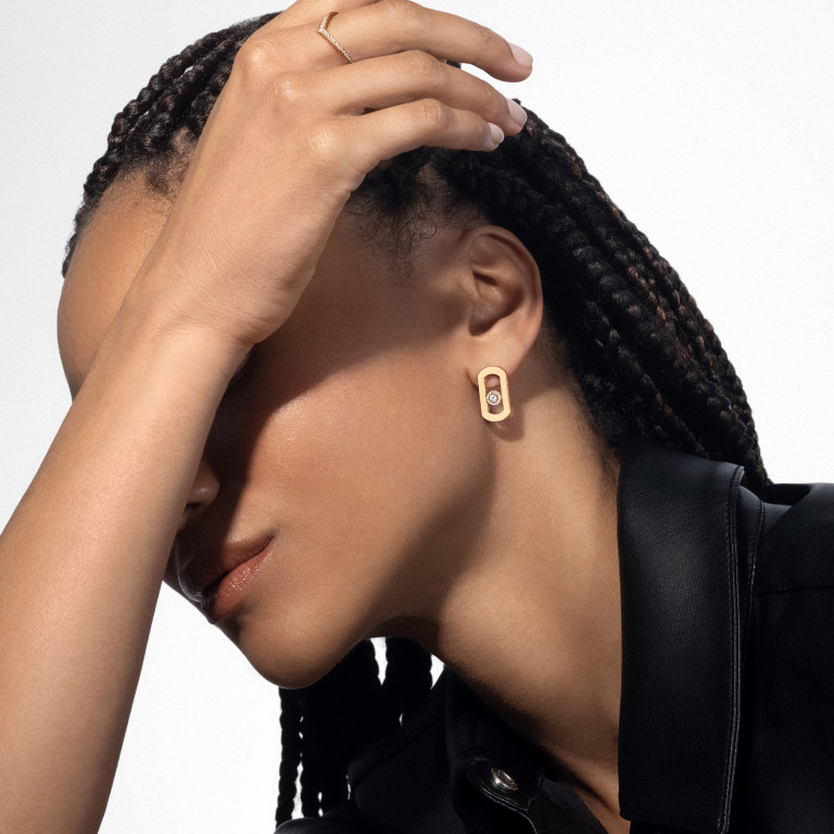 Messika So Move oorhangers geelgoud met diamant - 12930-YG - #2 Messika So Move oorhangers geelgoud met diamant - 12930-YG - #2