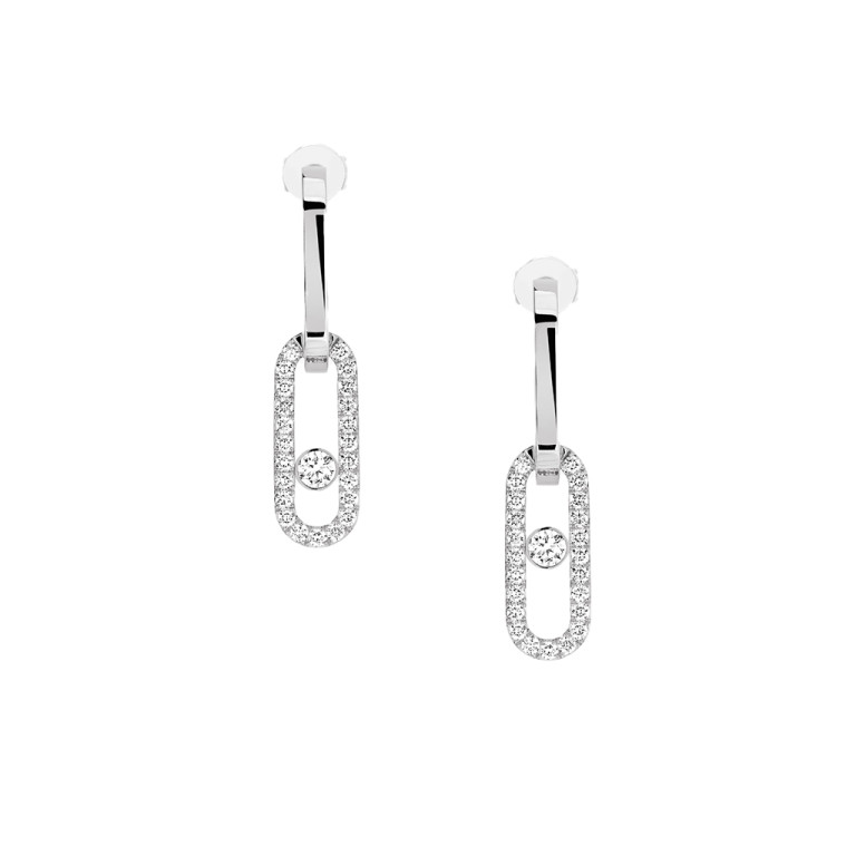 Move Link oorhangers - Messika - 12469-WG Move Link oorhangers - Messika - 12469-WG