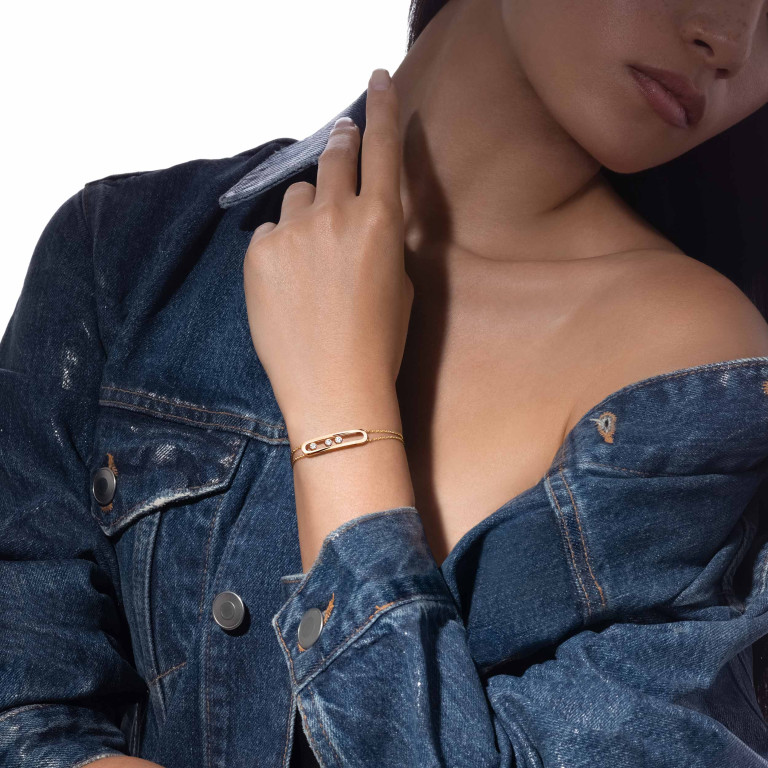 Messika Move Classic armband geelgoud met diamant - 3996-YG - #3 Messika Move Classic armband geelgoud met diamant - 3996-YG - #3