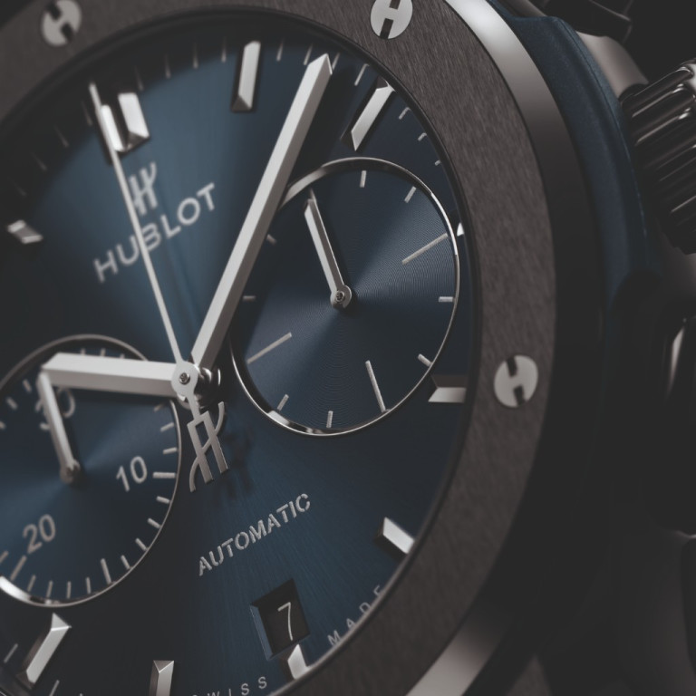 Hublot Classic Fusion Ceramic Blue Chronograph 45mm - 521.CM.7170.LR - #2 Hublot Classic Fusion Ceramic Blue Chronograph 45mm - 521.CM.7170.LR - #2