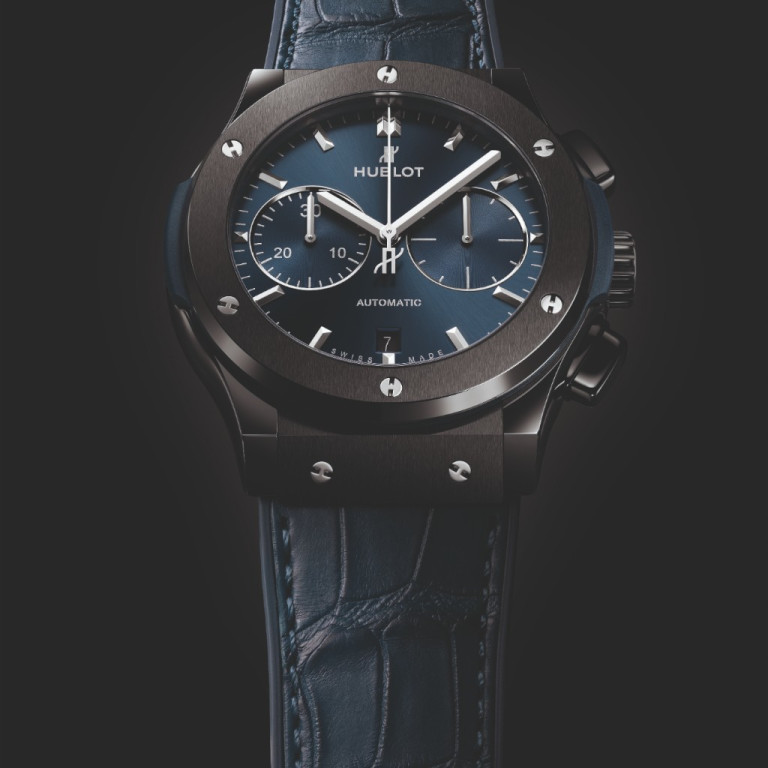Hublot Classic Fusion Ceramic Blue Chronograph 45mm - 521.CM.7170.LR - #7 Hublot Classic Fusion Ceramic Blue Chronograph 45mm - 521.CM.7170.LR - #7