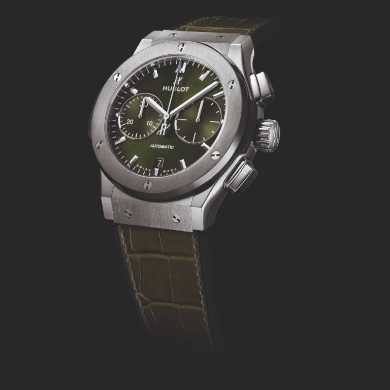 Hublot Classic Fusion Chronograph Chronograph Titanium Green 45mm - 521.NX.8970.LR - #3 Hublot Classic Fusion Chronograph Chronograph Titanium Green 45mm - 521.NX.8970.LR - #3