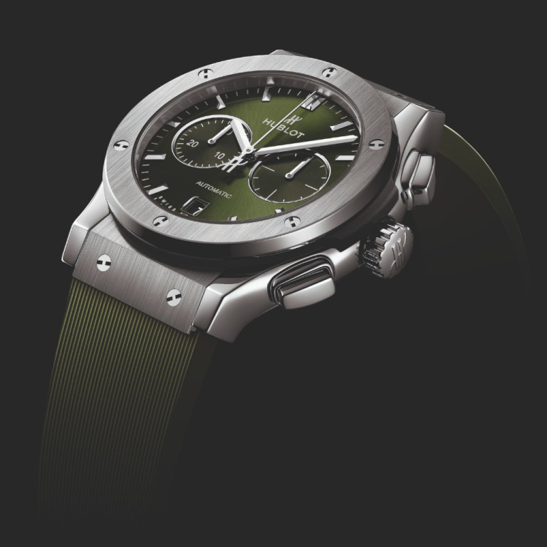 Hublot Classic Fusion Chronograph Titanium Green 42mm - 541.NX.8970.RX - #3 Hublot Classic Fusion Chronograph Titanium Green 42mm - 541.NX.8970.RX - #3