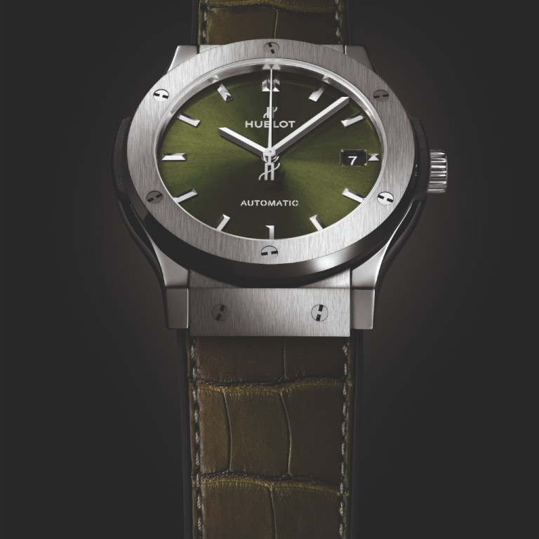 Hublot Classic Fusion Titanium Green 45mm - 511.NX.8970.LR - #2 Hublot Classic Fusion Titanium Green 45mm - 511.NX.8970.LR - #2