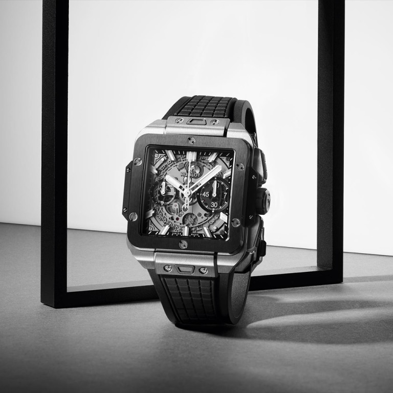 Hublot Square Bang Unico Titanium Ceramic 42mm - 821.NM.0170.RX - #6 Hublot Square Bang Unico Titanium Ceramic 42mm - 821.NM.0170.RX - #6