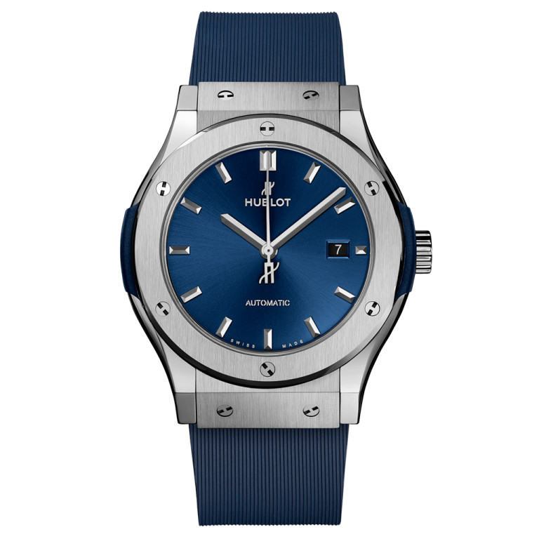 Hublot Classic Fusion Titanium Blue 42mm - 542.NX.7170.LR - #1 Hublot Classic Fusion Titanium Blue 42mm - 542.NX.7170.LR - #1