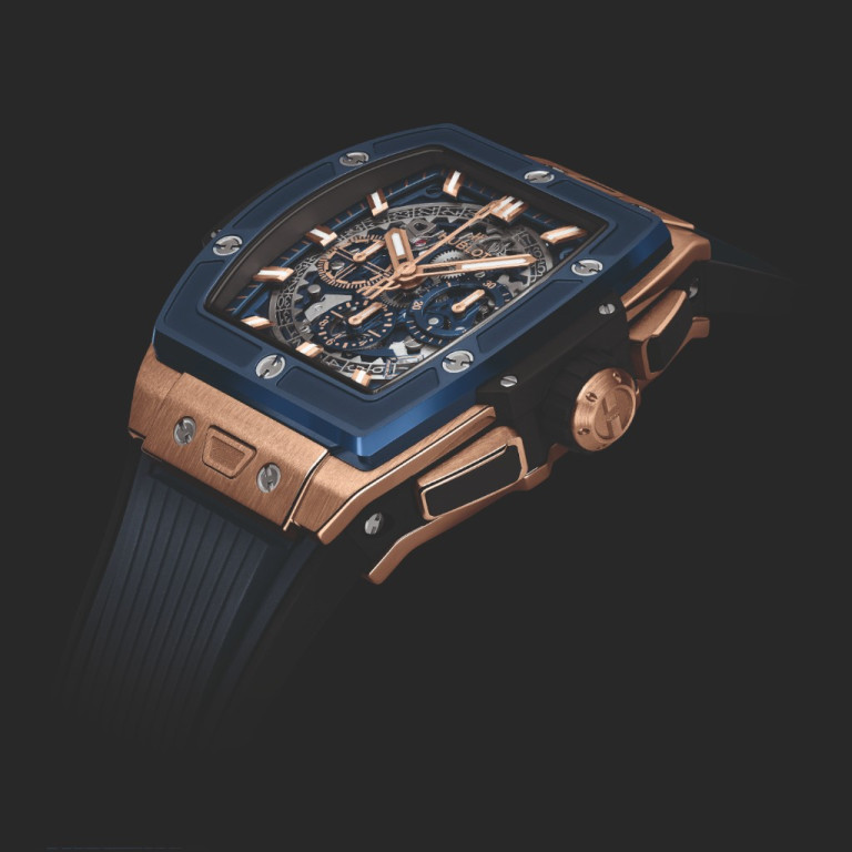 Hublot Spirit of Big Bang King Gold Blue 42mm - 642.OL.7180.RX - #4 Hublot Spirit of Big Bang King Gold Blue 42mm - 642.OL.7180.RX - #4