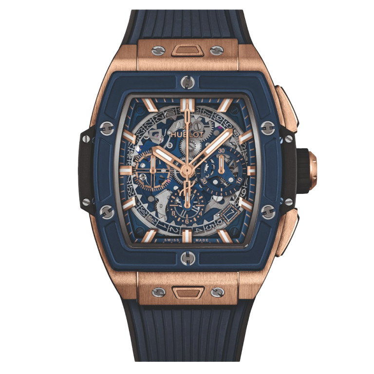 Hublot Spirit of Big Bang King Gold Blue 42mm - 642.OL.7180.RX - #1 Hublot Spirit of Big Bang King Gold Blue 42mm - 642.OL.7180.RX - #1