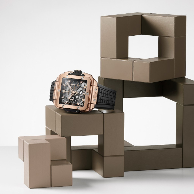 Hublot Square Bang Unico King Gold 42mm - 821.OX.0180.RX - #12 Hublot Square Bang Unico King Gold 42mm - 821.OX.0180.RX - #12