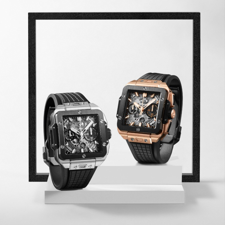 Hublot Square Bang Unico King Gold Ceramic 42mm - 821.OM.0180.RX - #4 Hublot Square Bang Unico King Gold Ceramic 42mm - 821.OM.0180.RX - #4