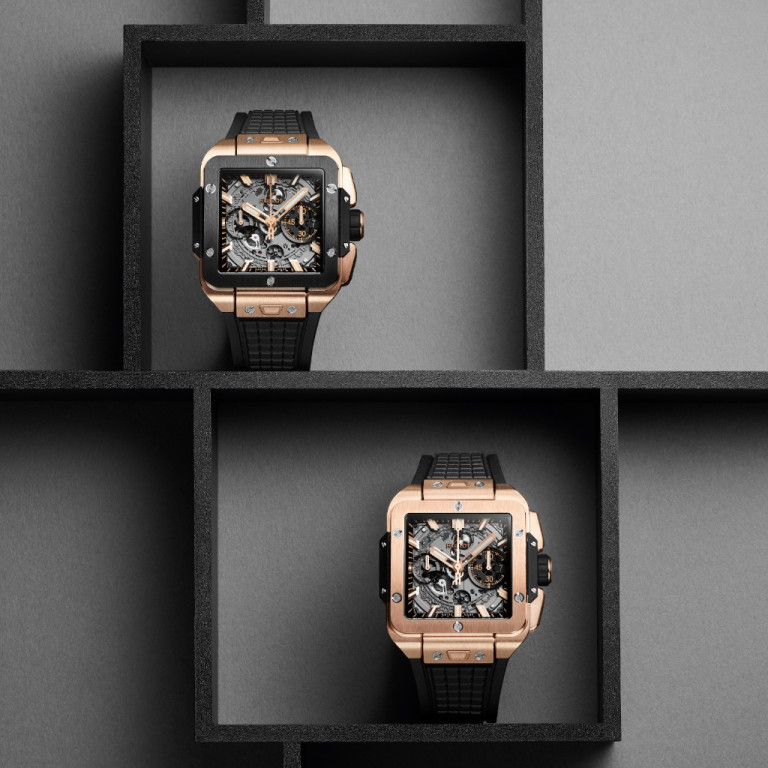 Hublot Square Bang Unico King Gold Ceramic 42mm - 821.OM.0180.RX - #7 Hublot Square Bang Unico King Gold Ceramic 42mm - 821.OM.0180.RX - #7