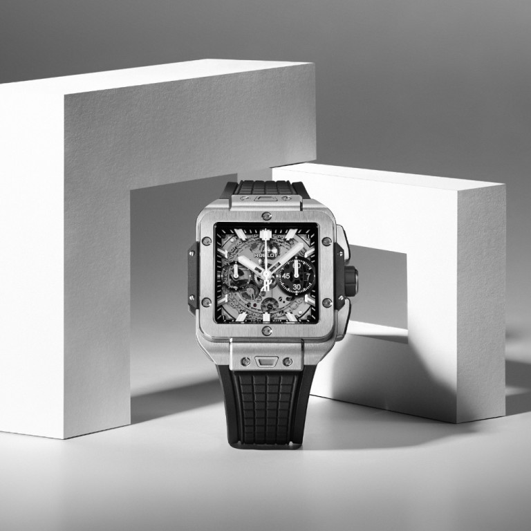 Hublot Square Bang Unico Titanium 42mm - 821.NX.0170.RX - #10 Hublot Square Bang Unico Titanium 42mm - 821.NX.0170.RX - #10