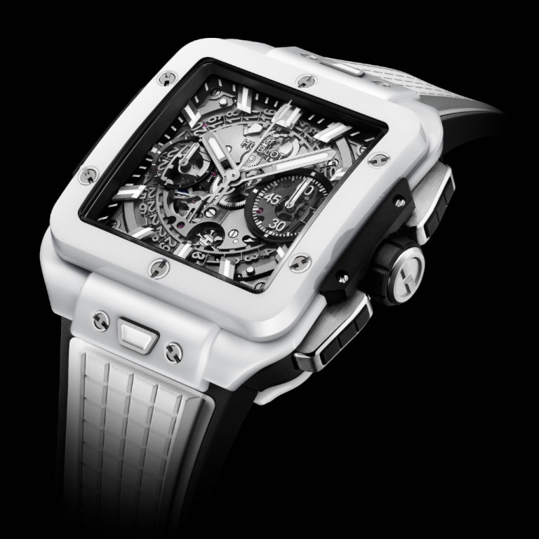 Hublot Square Bang Unico White Ceramic 42mm - 821.HX.0170.RX - #2 Hublot Square Bang Unico White Ceramic 42mm - 821.HX.0170.RX - #2