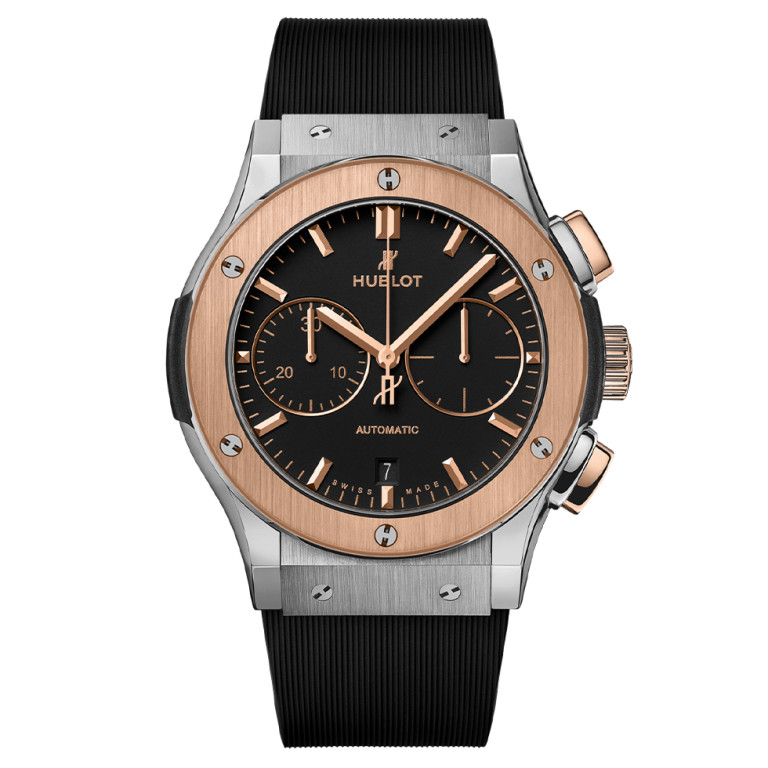 Hublot Classic Fusion Chronograph Titanium King Gold 45mm - 521.NO.1181.RX - #1 Hublot Classic Fusion Chronograph Titanium King Gold 45mm - 521.NO.1181.RX - #1