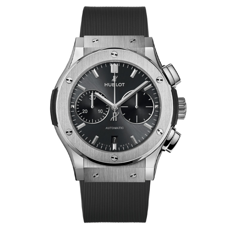 Hublot Classic Fusion Chronograph Titanium Racing Grey 45mm - 521.NX.7071.RX - #1 Hublot Classic Fusion Chronograph Titanium Racing Grey 45mm - 521.NX.7071.RX - #1