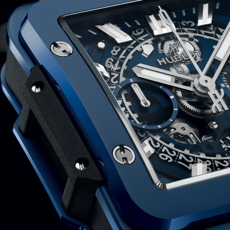 Hublot Square Bang Unico Blue Ceramic 42mm - 821.EX.5170.RX - #3 Hublot Square Bang Unico Blue Ceramic 42mm - 821.EX.5170.RX - #3
