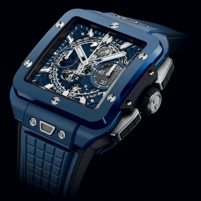 Hublot Square Bang Unico Blue Ceramic 42mm - 821.EX.5170.RX - #2 Hublot Square Bang Unico Blue Ceramic 42mm - 821.EX.5170.RX - #2
