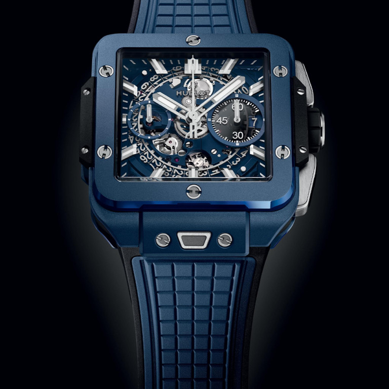 Hublot Square Bang Unico Blue Ceramic 42mm - 821.EX.5170.RX - #5 Hublot Square Bang Unico Blue Ceramic 42mm - 821.EX.5170.RX - #5