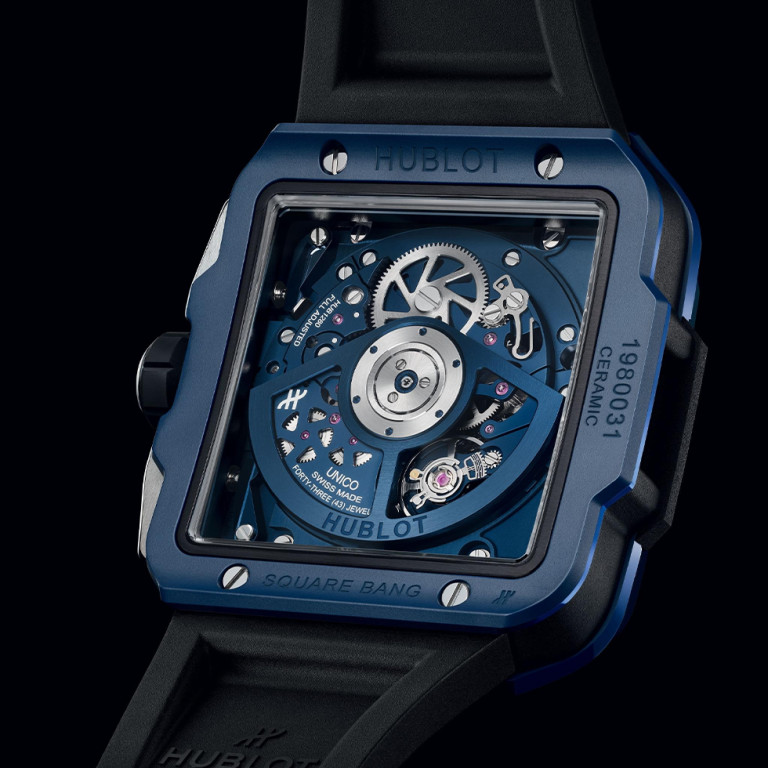 Hublot Square Bang Unico Blue Ceramic 42mm - 821.EX.5170.RX - #6 Hublot Square Bang Unico Blue Ceramic 42mm - 821.EX.5170.RX - #6