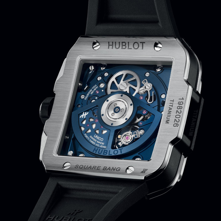 Hublot Square Bang Unico Titanium Blue 42mm - 821.NX.5170.RX - #4 Hublot Square Bang Unico Titanium Blue 42mm - 821.NX.5170.RX - #4