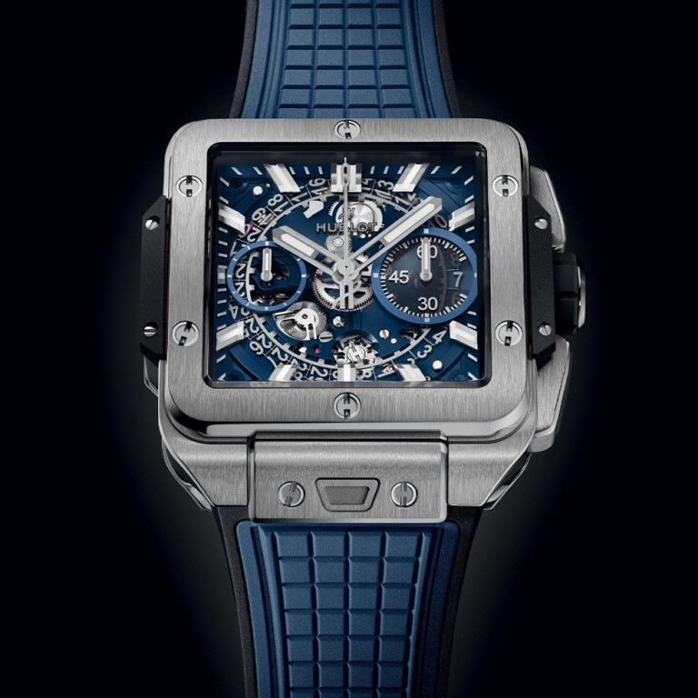 Hublot Square Bang Unico Titanium Blue 42mm - 821.NX.5170.RX - #5 Hublot Square Bang Unico Titanium Blue 42mm - 821.NX.5170.RX - #5