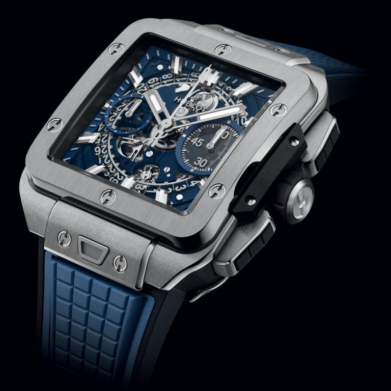 Hublot Square Bang Unico Titanium Blue 42mm - 821.NX.5170.RX - #3 Hublot Square Bang Unico Titanium Blue 42mm - 821.NX.5170.RX - #3