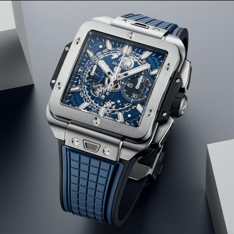 Hublot Square Bang Unico Titanium Blue 42mm - 821.NX.5170.RX - #6 Hublot Square Bang Unico Titanium Blue 42mm - 821.NX.5170.RX - #6
