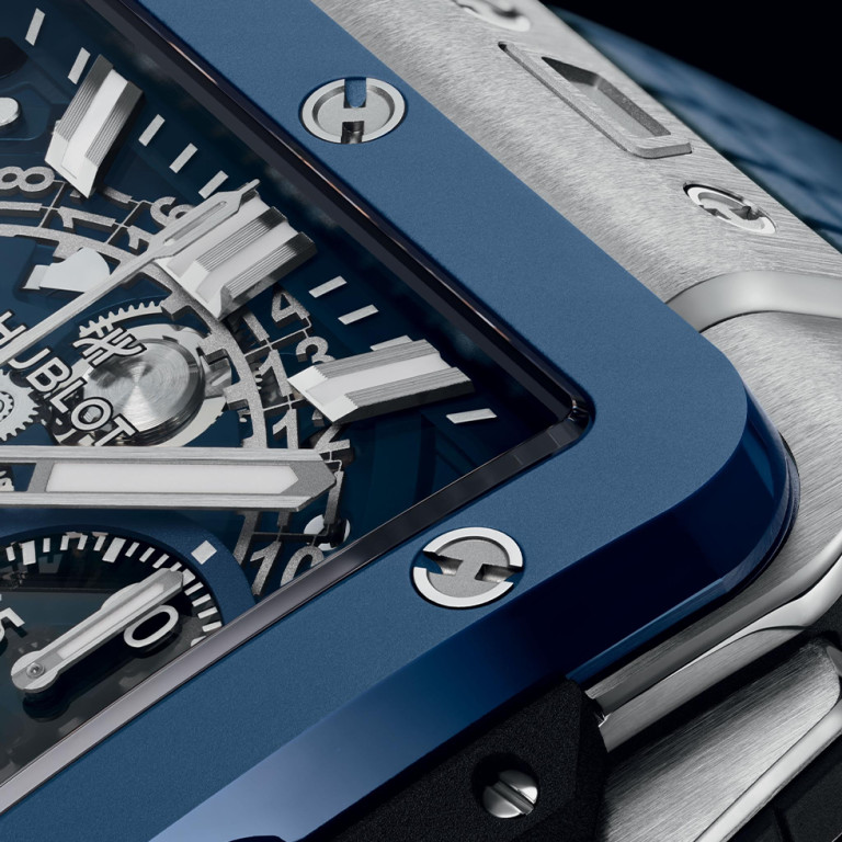 Hublot Square Bang Unico Titanium Blue Ceramic 42mm - 821.NL.5170.RX - #2 Hublot Square Bang Unico Titanium Blue Ceramic 42mm - 821.NL.5170.RX - #2