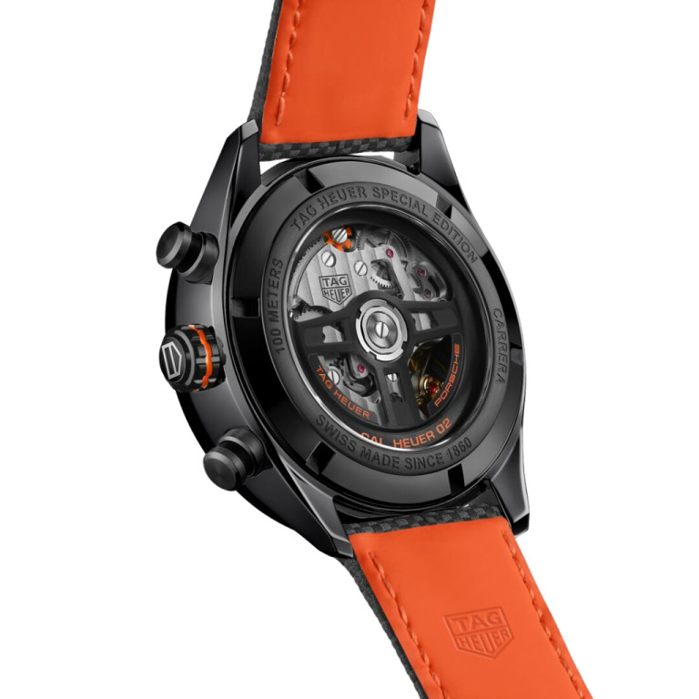 TAG Heuer Carrera Chronograph X Porsche Orange Racing 44mm - CBN2A1M.FC6526 - #3 TAG Heuer Carrera Chronograph X Porsche Orange Racing 44mm - CBN2A1M.FC6526 - #3
