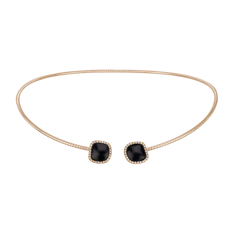 Chantecler Enchanté spang collier roodgoud met diamant - 41662 - #3 Chantecler Enchanté spang collier roodgoud met diamant - 41662 - #3