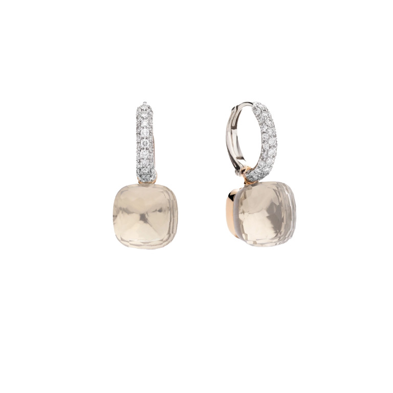 Nudo oorhangers - Pomellato  - POB4010 O6WHR DB0TB Nudo oorhangers - Pomellato - POB4010 O6WHR DB0TB