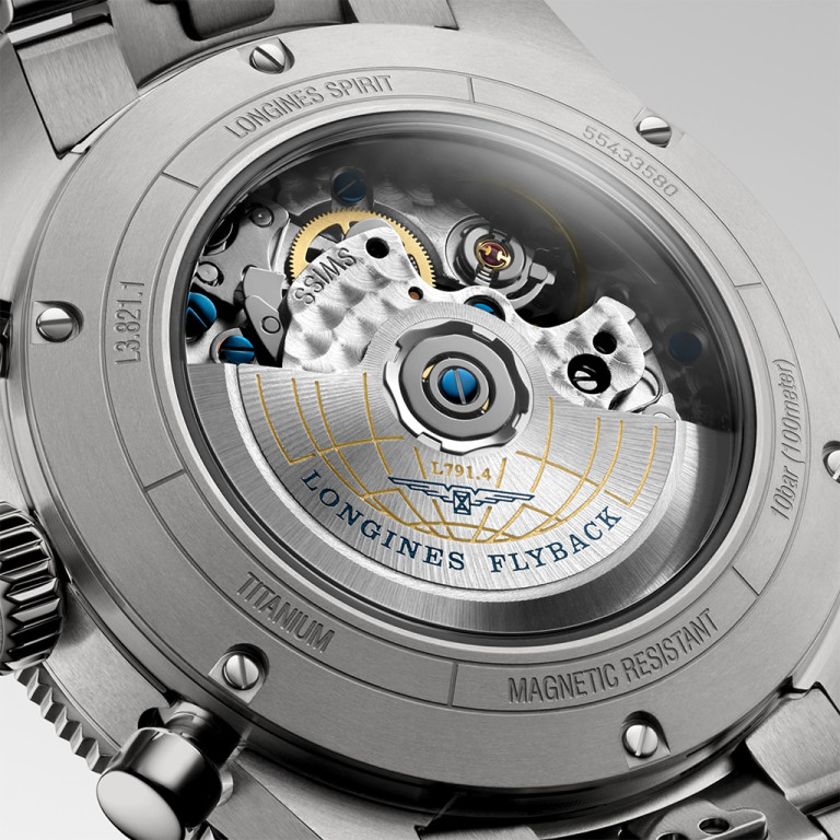 Longines Spirit Flyback Chronograph 42mm - L3.821.1.53.6 - #8 Longines Spirit Flyback Chronograph 42mm - L3.821.1.53.6 - #8