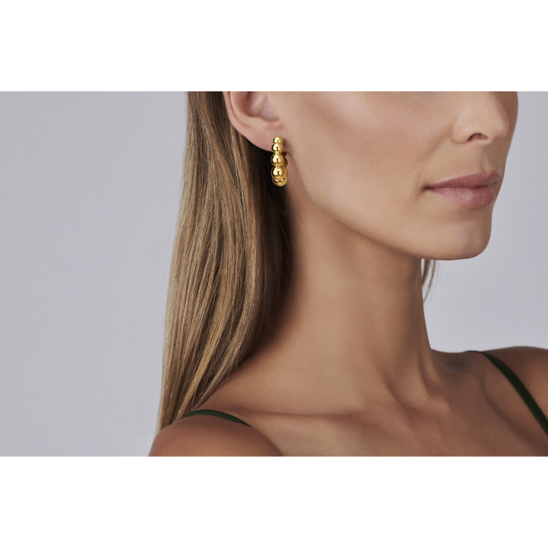 geelgoud oorringen Schaap en Citroen Essentials - #2 geelgoud oorringen Schaap en Citroen Essentials - #2